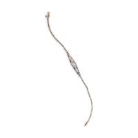 DIAMOND AND SYNTHETIC SAPPHIRE BRACELET