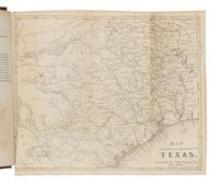 OLMSTEAD, Frederick Law. A Journey Through Texas; Or, A Saddle-Trip on the Southwestern Frontier: With a Statistical Appendix . New York: Dix, Edwards & Co., 1857.