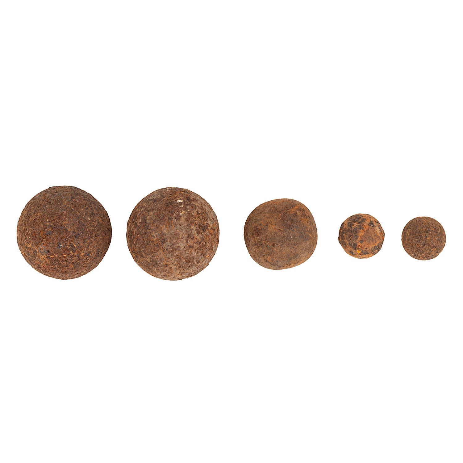 Solid Shot Excavated at the Brennan Foundry in Nashville during the 1980s