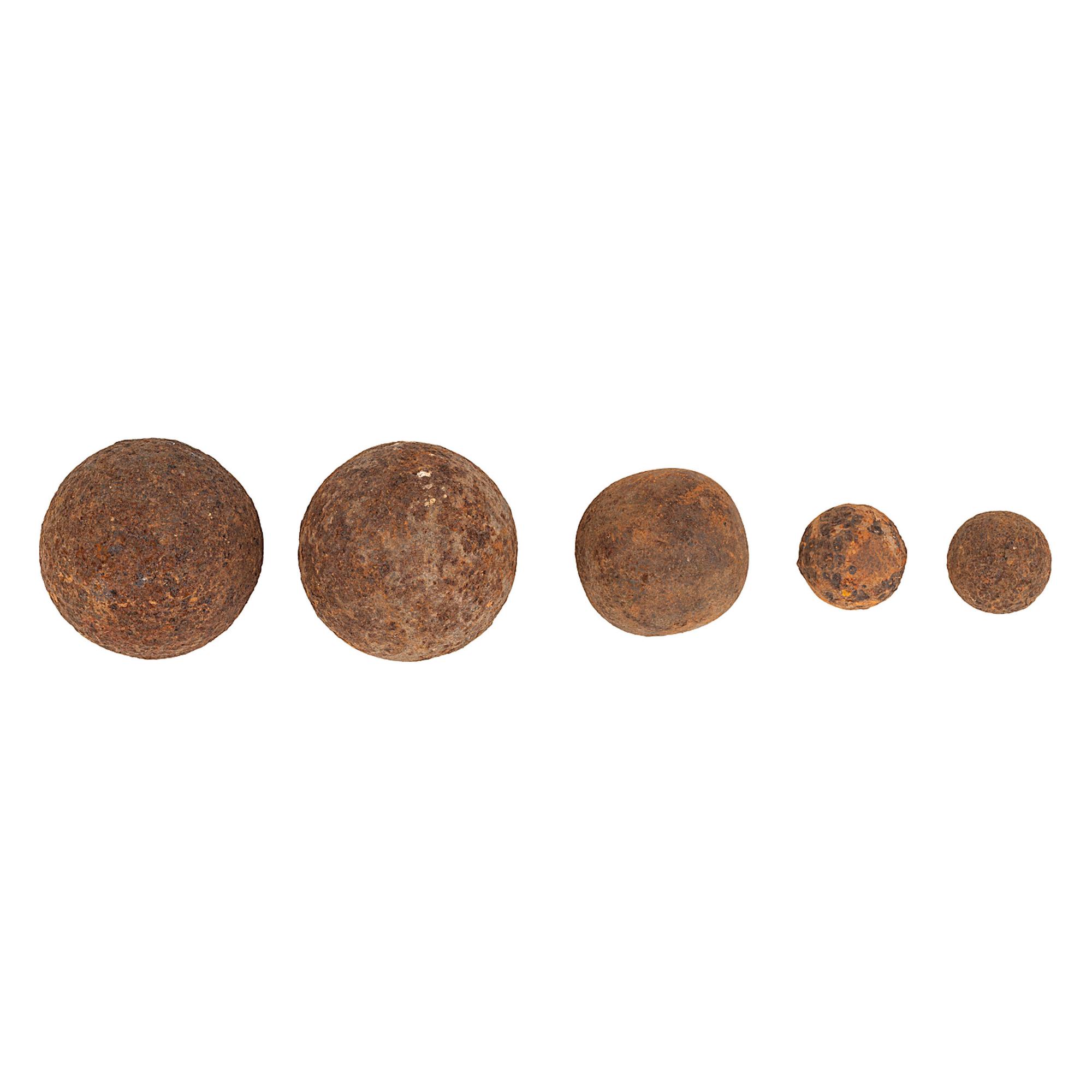 Solid Shot Excavated at the Brennan Foundry in Nashville during the 1980s