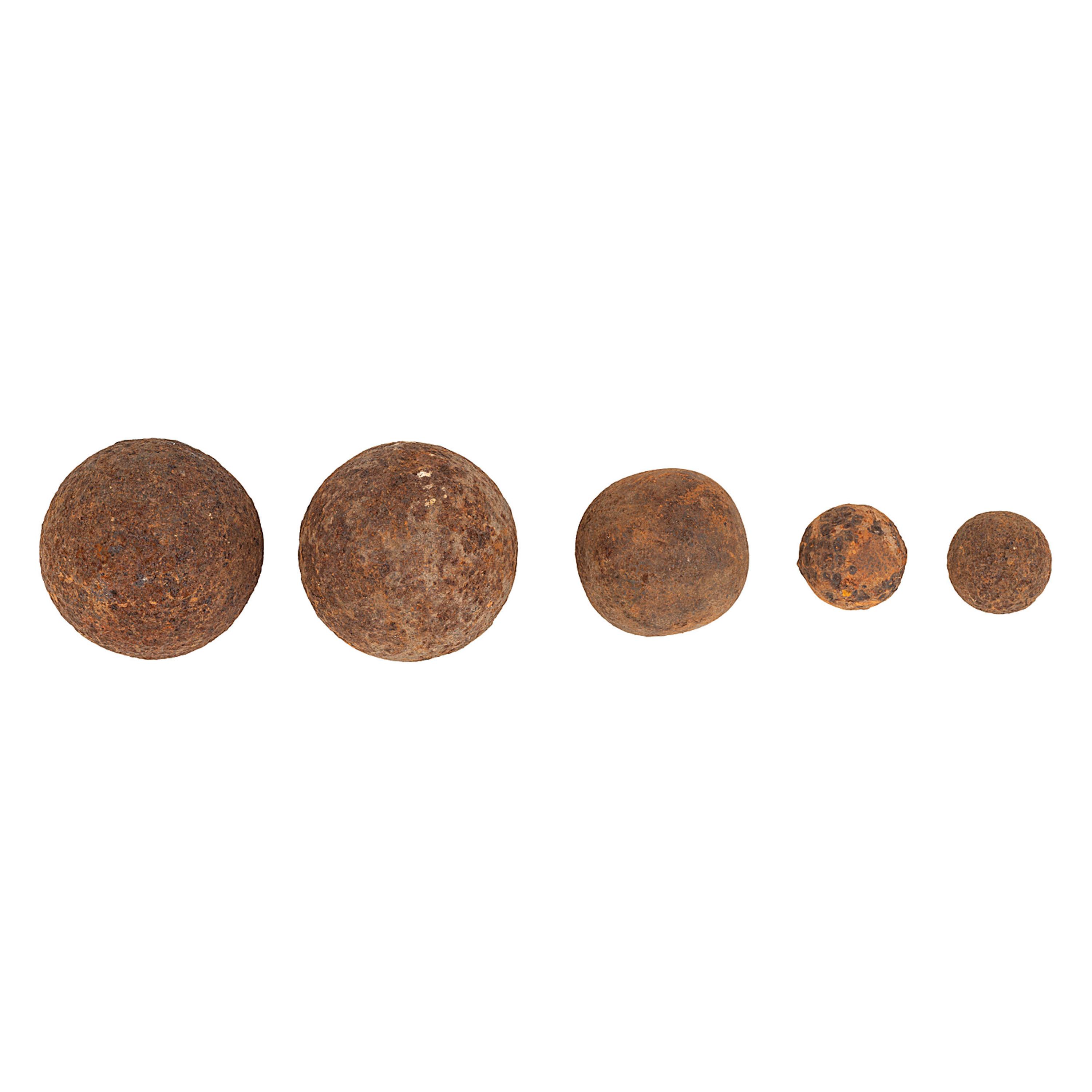 Solid Shot Excavated at the Brennan Foundry in Nashville during the 1980s