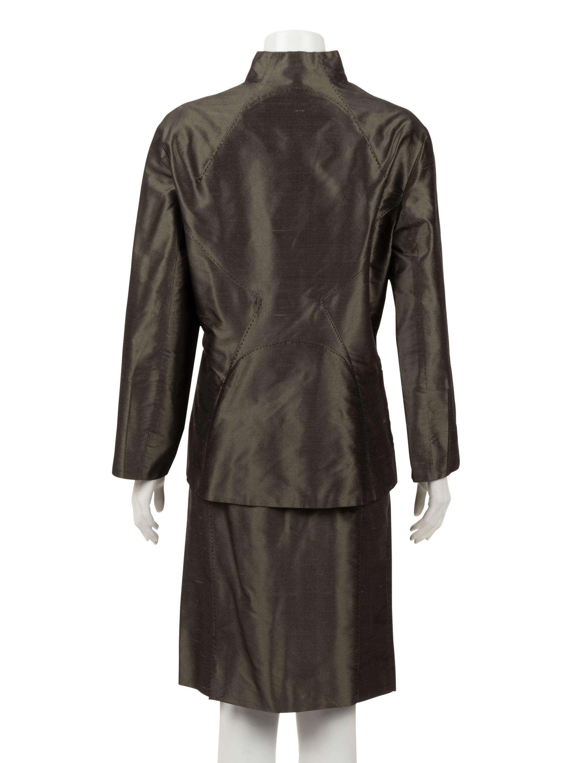 Two Chado Ralph Rucci Skirt Suits, 2000-10s
