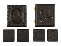 [EARLY PHOTOGRAPHY]. 37 assorted Union cases.