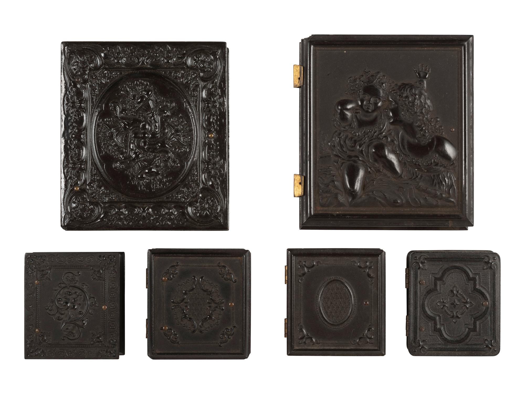 [EARLY PHOTOGRAPHY]. 37 assorted Union cases.