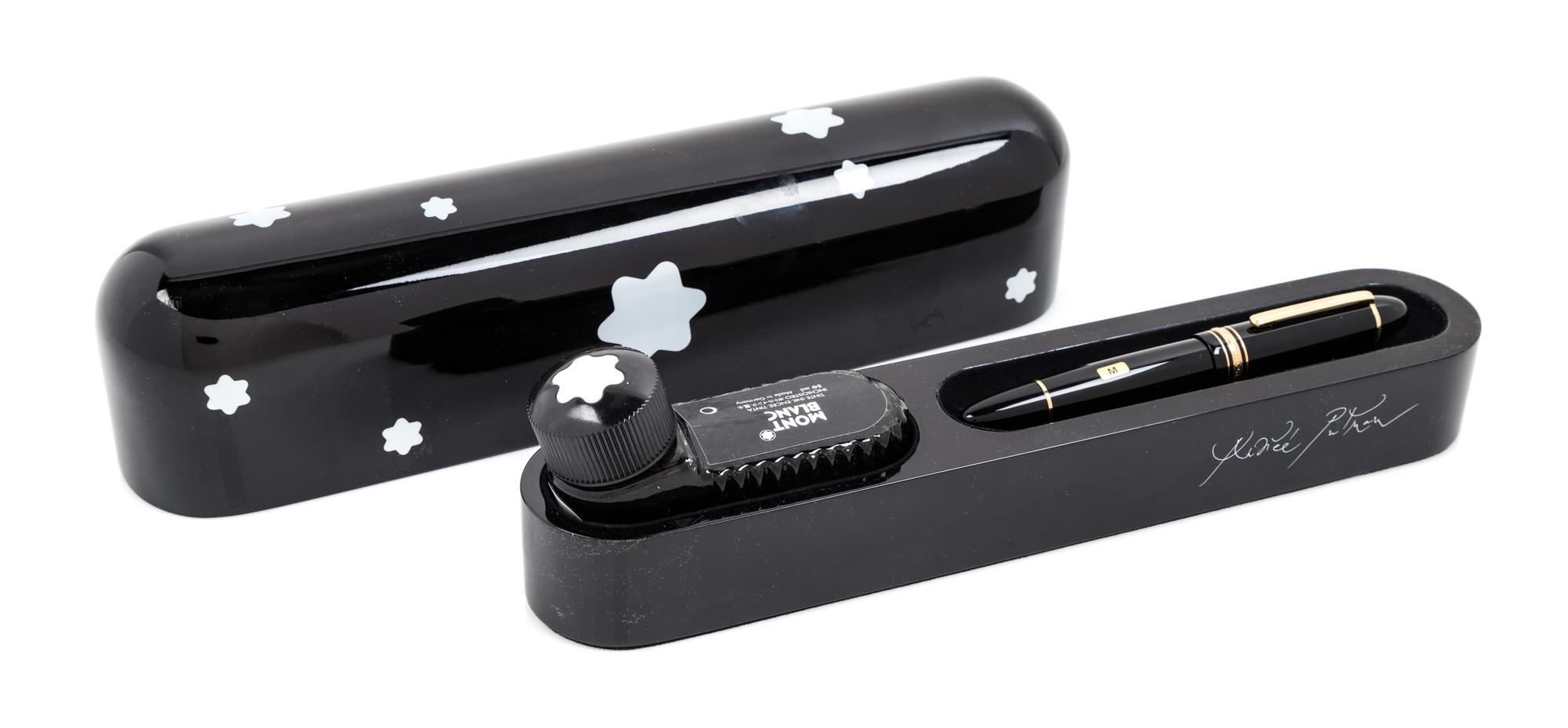A Montblanc Meisterstuck UNICEF: Andree Putman Limited Edition Fountain Pen and Ink Set