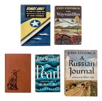 STEINBECK, John (1902-1968). A group of 5 works by Steinbeck, comprising: