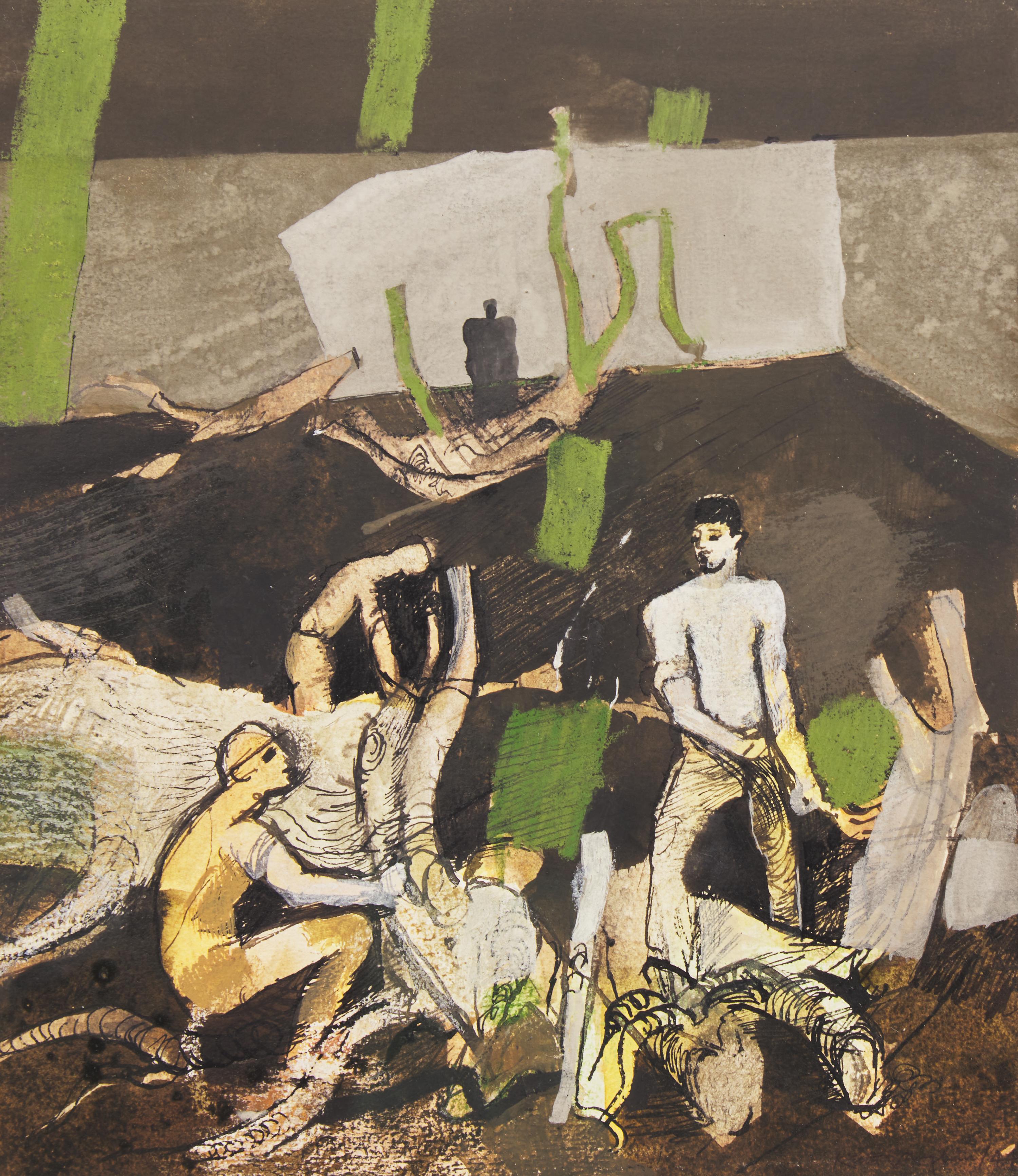 The Garden at Ashton Gifford, 1944