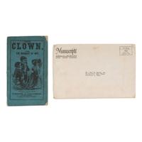[CALIFORNIA]. ANONYMOUS. The Clown, or the Banquet of Wit with Cuts by the Ring Master. Philadelphia: Fisher & Brother, n.d. [ca 1850].