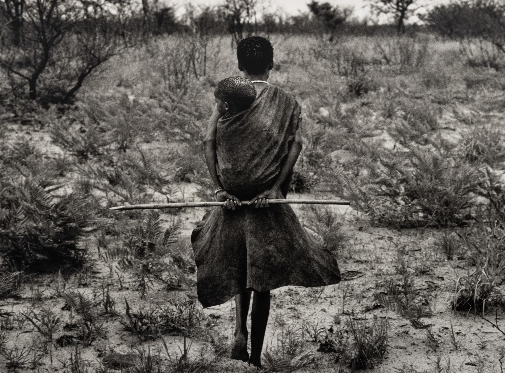 Sebastião Salgado (born 1944) Bushmen, Botswana (Mother and child,) 2008