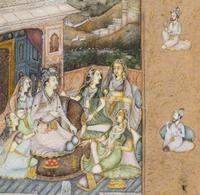 A Persian Miniature Painting