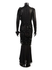 Christian Dior Haute Couture Dress with Matching Bracelet, 1980s