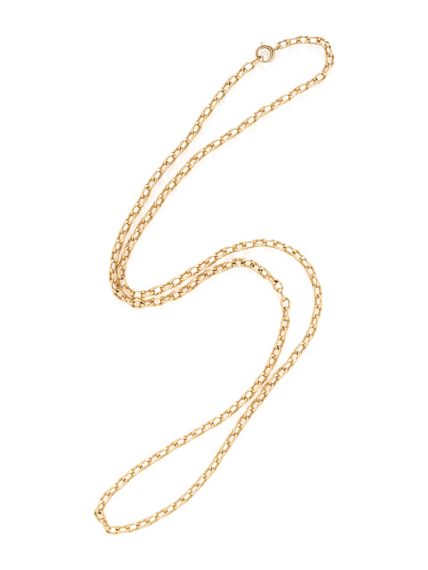 YELLOW GOLD NECKLACE