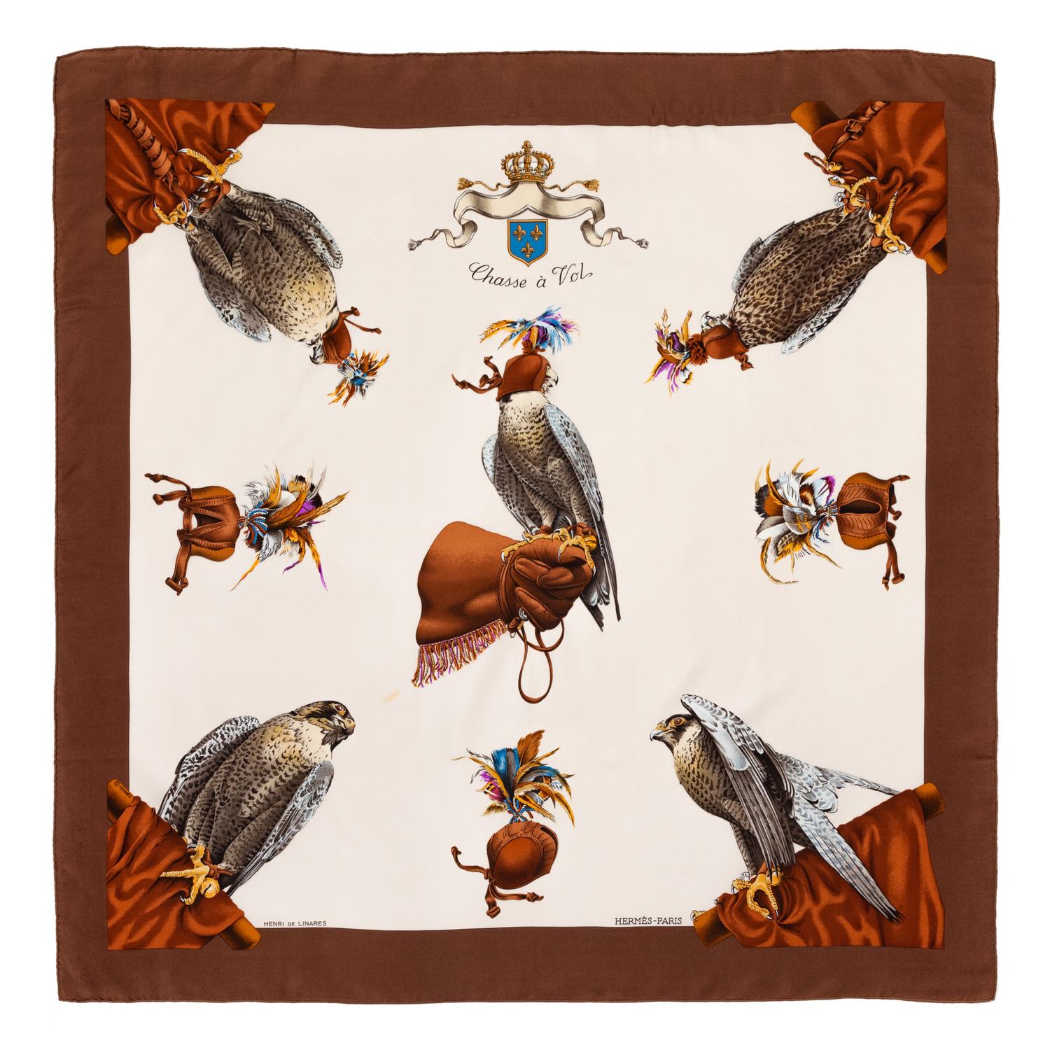 Hermès 90cm Silk Scarf