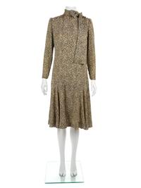 Yves Saint Laurent Haute Couture Dress, c.1975