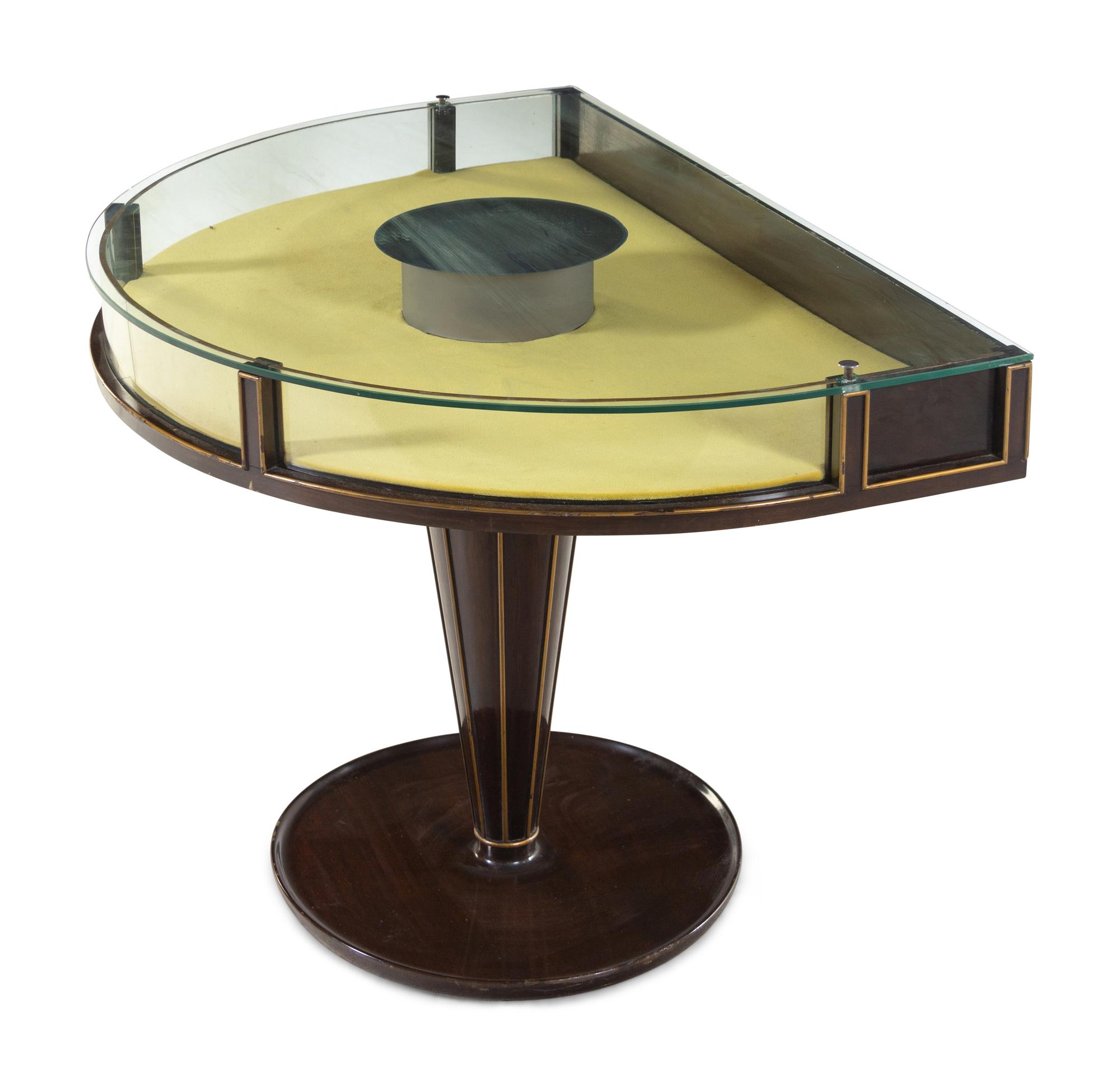 Pair of Glass Top Low Tables