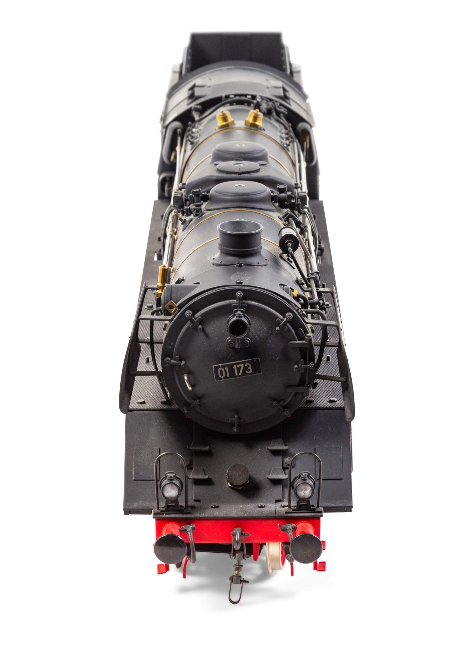 An Aster/Fulgurex Polychrome 1-Gauge DB 4-6-2 Locomotive and Tender