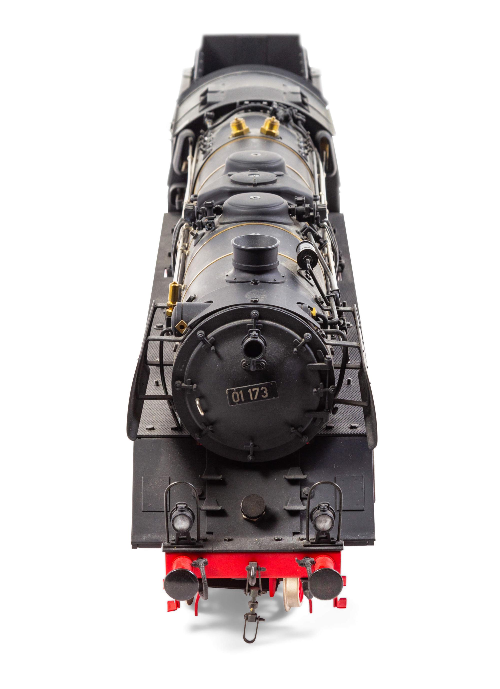 An Aster/Fulgurex Polychrome 1-Gauge DB 4-6-2 Locomotive and Tender