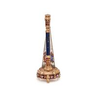 YELLOW GOLD, ENAMEL AND LAPIS LAZULI HARP WATCH