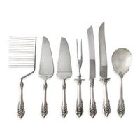 An American Silver Flatware Service – Grand Baroque Pattern, by Wallace