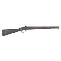 Cut Down Percussion Drum Conversion of a US Model 1795 Musket with Decorative Additions