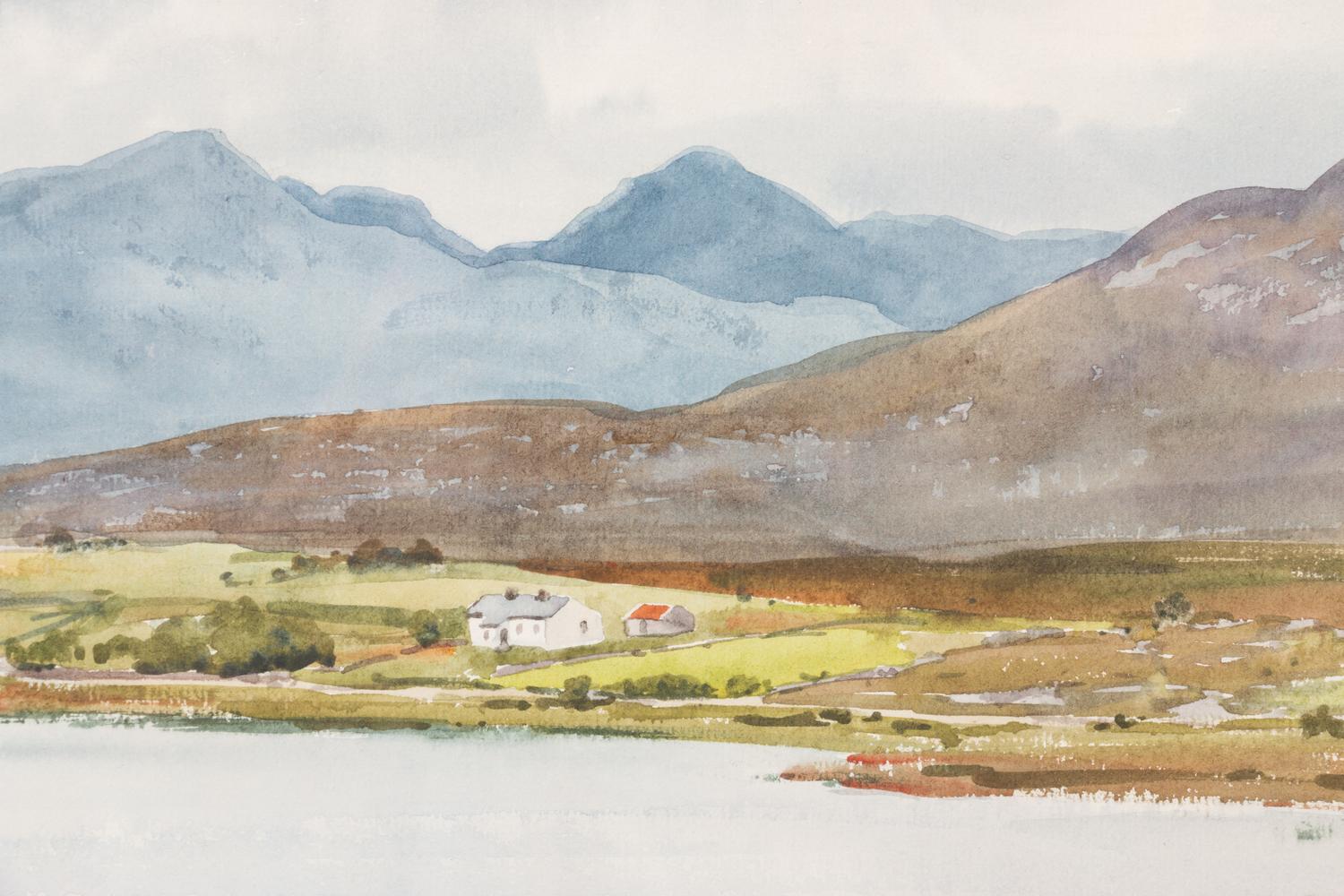 Mountain Landscape with Pond