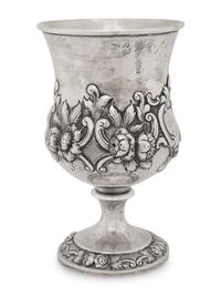A Victorian Silver Goblet