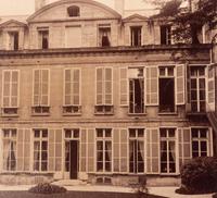 A group of five photographs ( Auberge du Compas d'Or, rue Montorgueil; Façade Saint-Lazare, faubourg Saint-Denis 107; Folie Thoinard, 9 rue Coq-Héron; Hôtel d'Imbercourt, 15 rue de l'Universite; Hôtel de Vendôme, rue Béranger 3 )