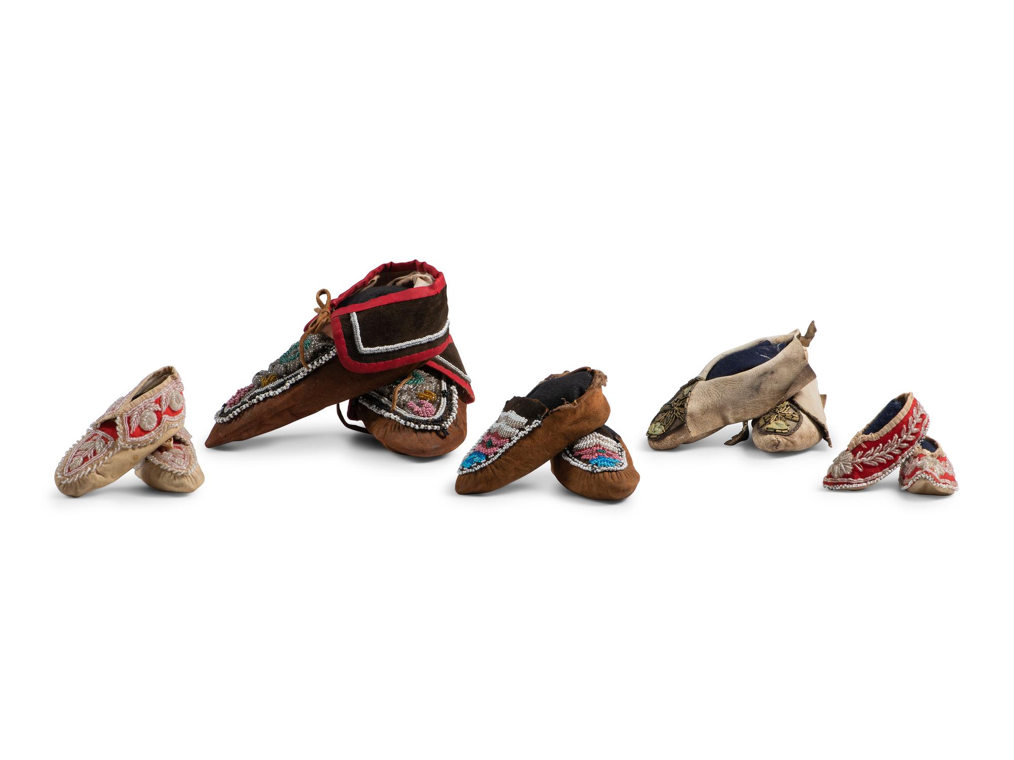 Haudenosaunee Beaded Moccasins
