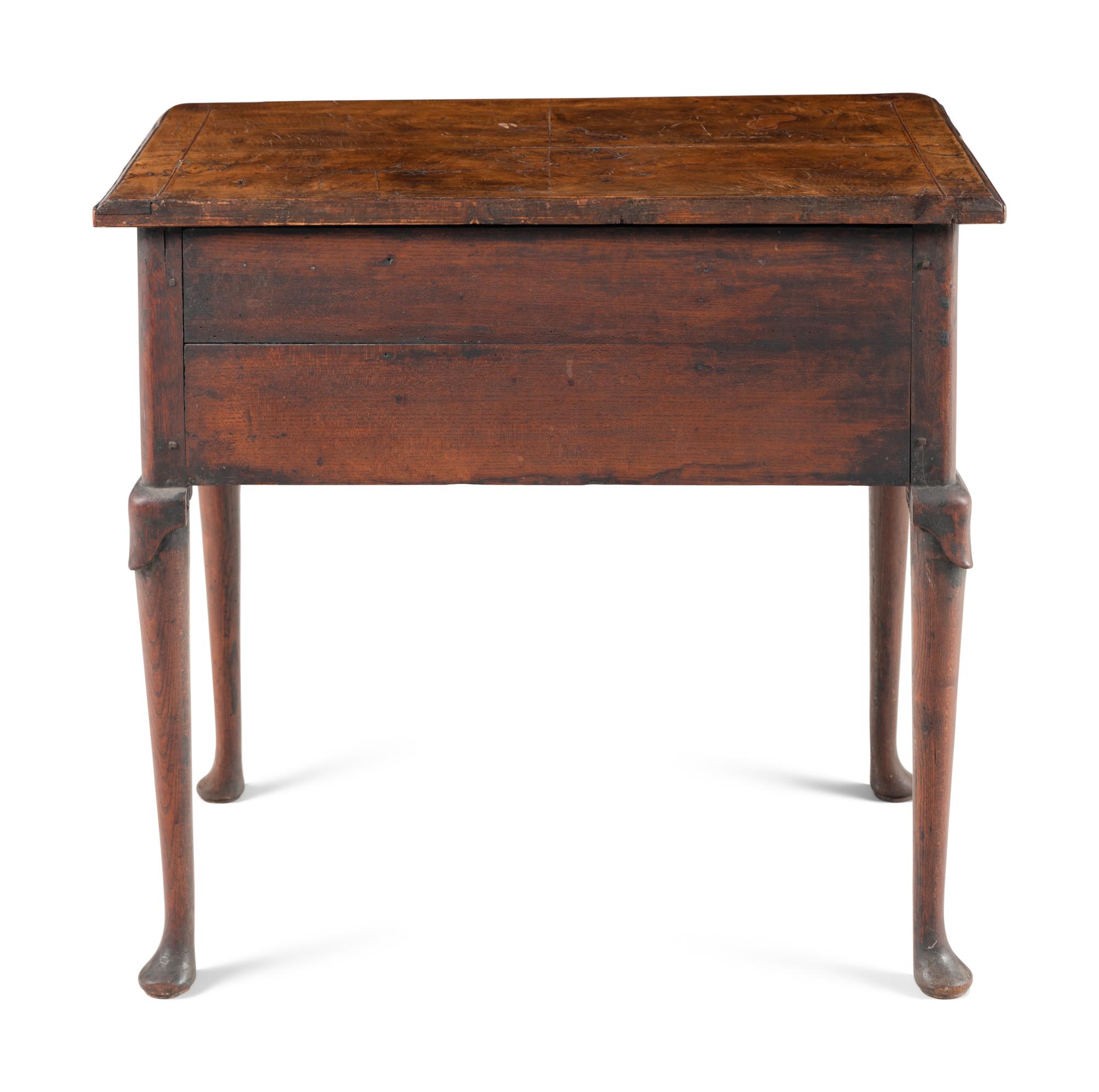 A Queen Anne Walnut Dressing Table