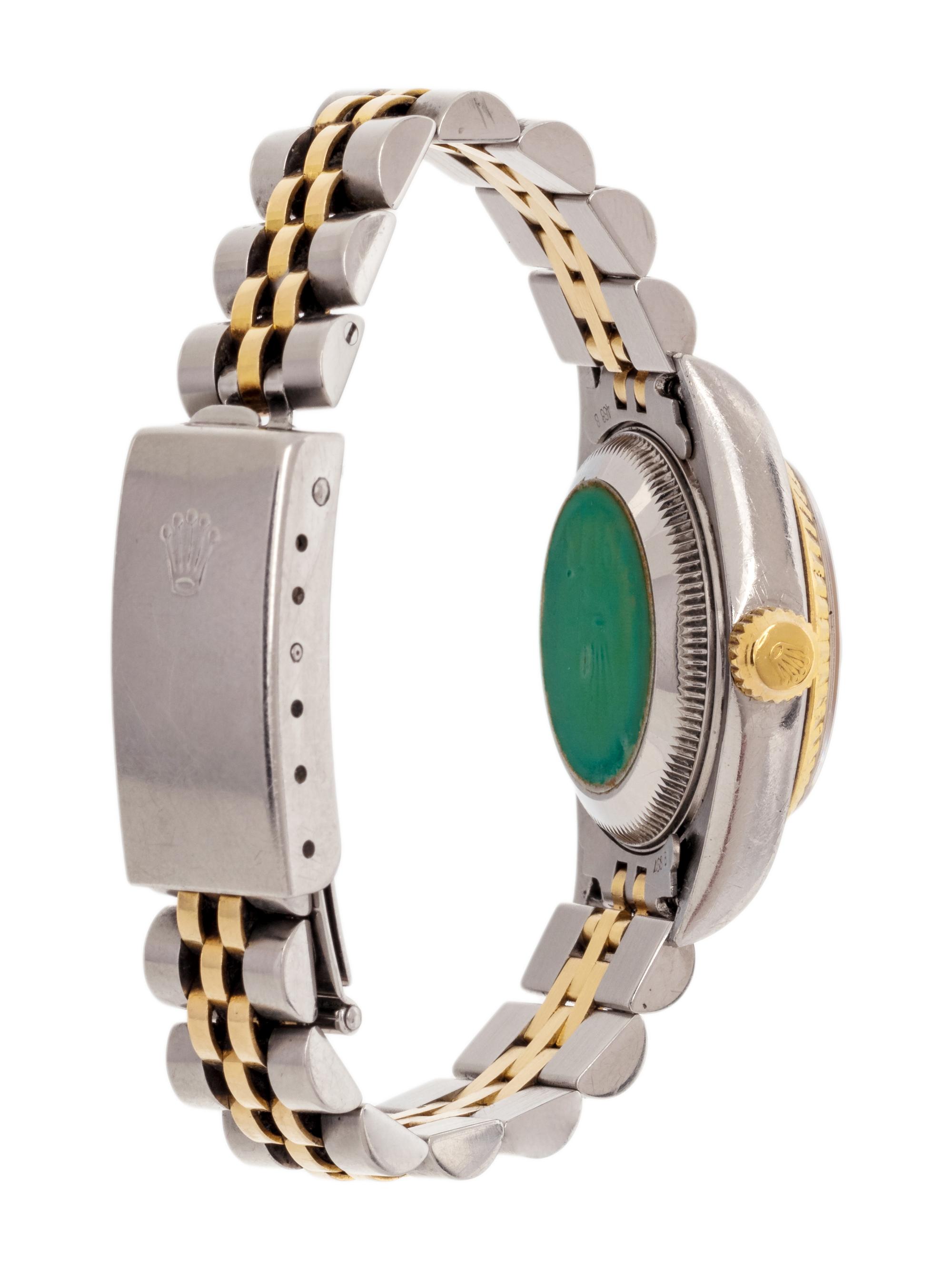 ROLEX, STAINLESS STEEL AND YELLOW GOLD REF. 79173 'OYSTER PERPETUAL DATEJUST' WRISTWATCH, CIRCA 2000