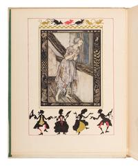 [RACKHAM, Arthur (1867-1939), illustrator]. EVANS, Charles Seddon (1883-1944). Cinderella . London and Philadelphia: William Heinemann and J.B. Lippincott Co., [1919].
