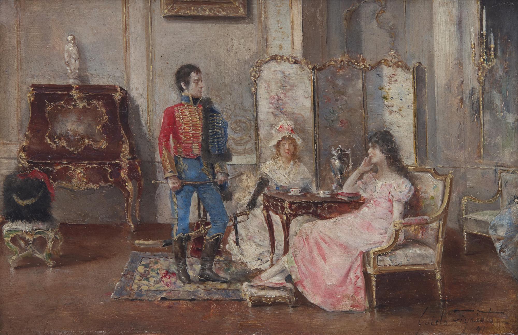 The Courtship, 1891