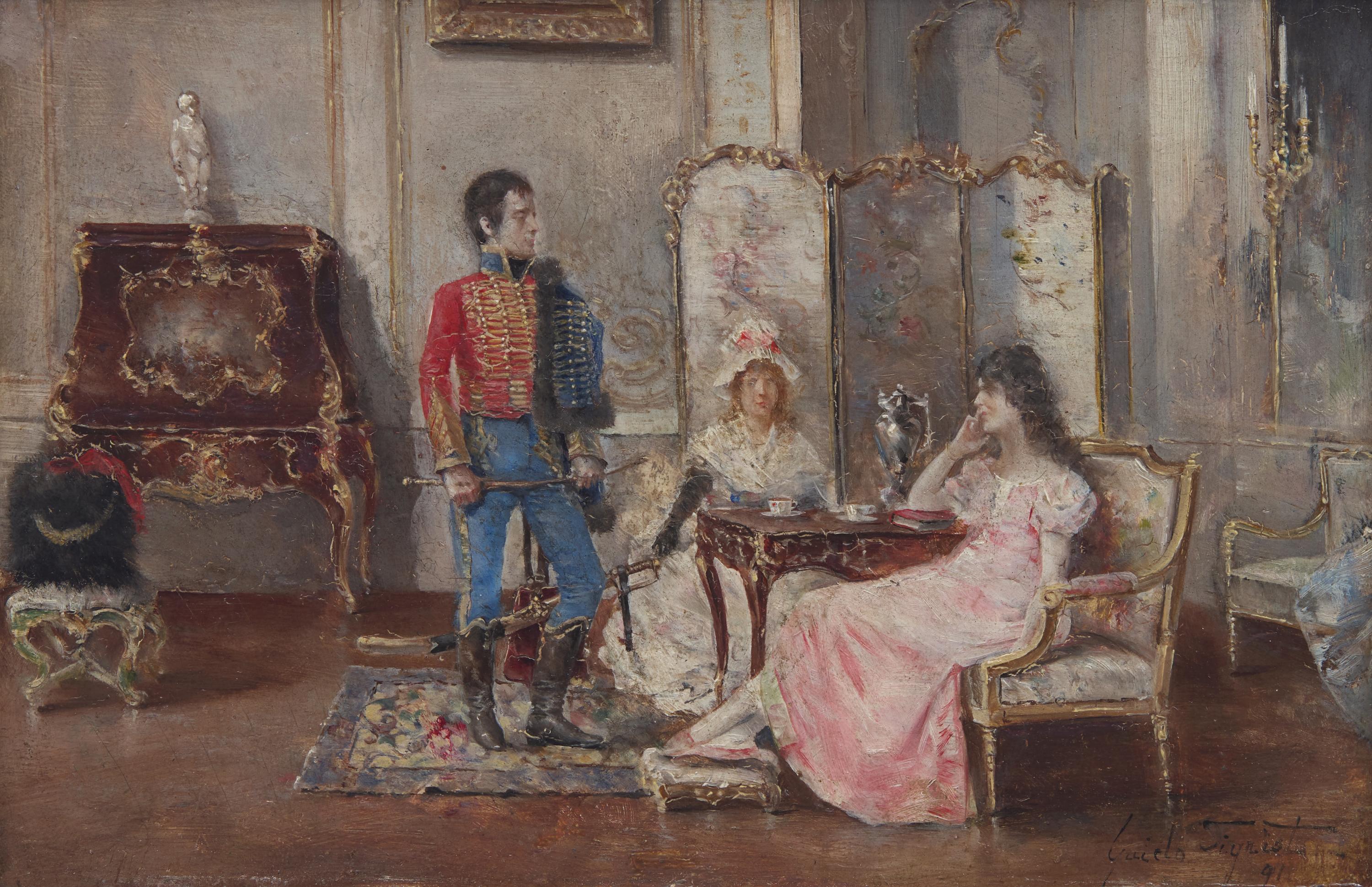 The Courtship, 1891
