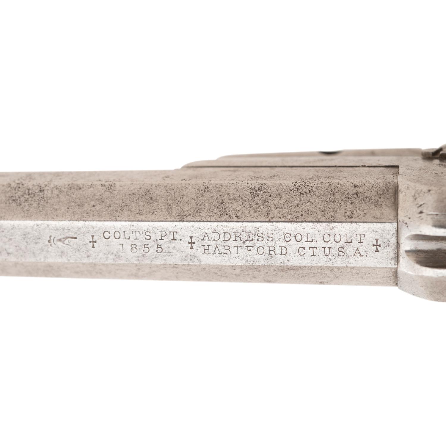 Colt Model 2 1855 Side Hammer Root Revolver in Contemporary Case