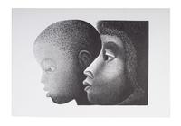 [ART]. CATLETT, Elizabeth (1915-2012). Portfolio containing 5 lithographs. [Mexico City]: Litografos Unidos, S.A., ca 1973.