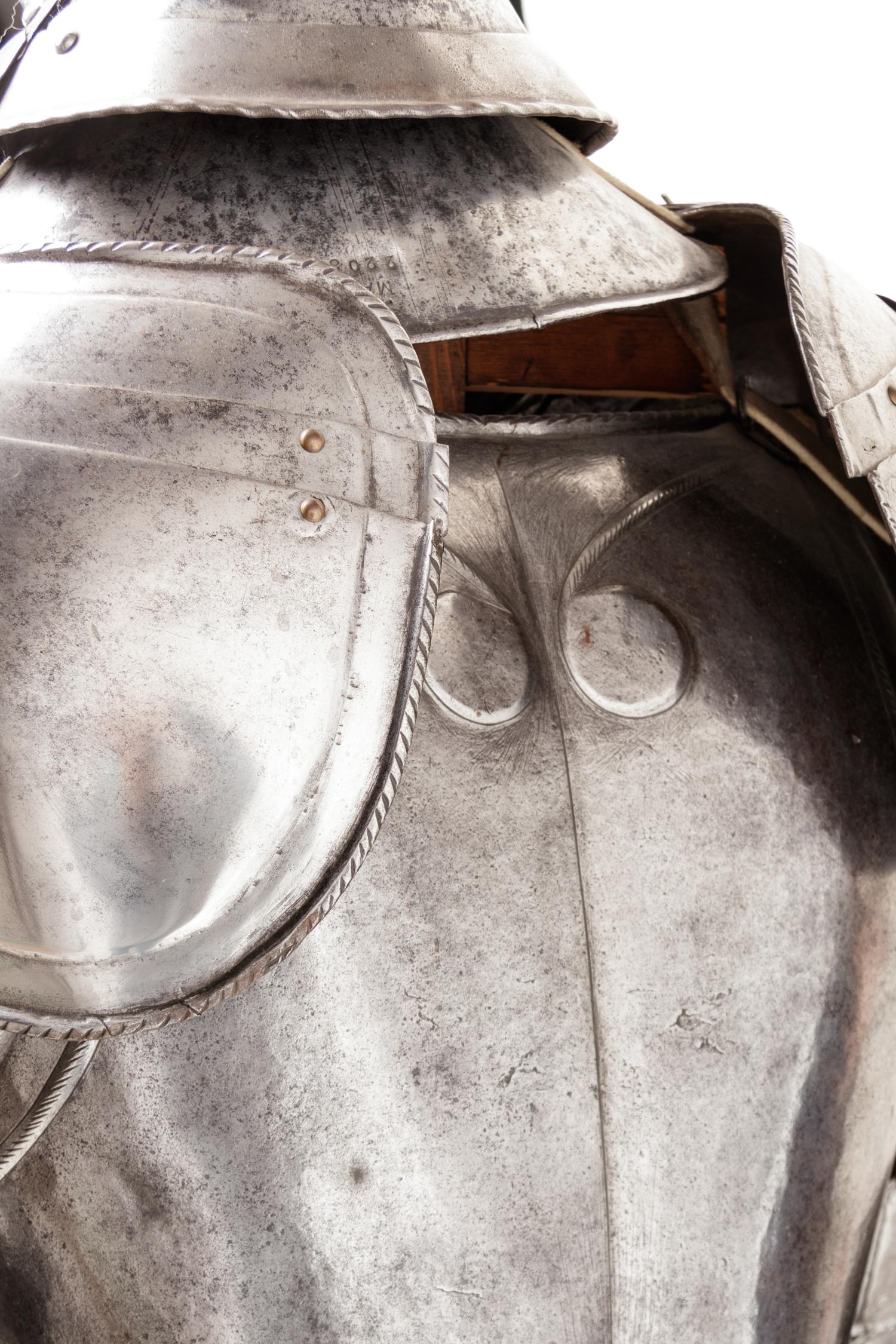 A Maximilian Style Suit of Armour