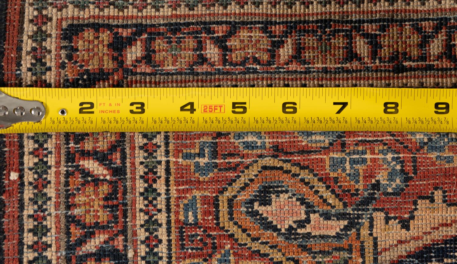 A Fereghan Mat and a Sarouk Mat