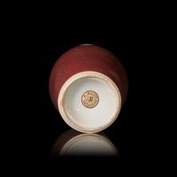 A Chinese Copper Red Glazed Porcelain Vase 紅釉長頸瓶