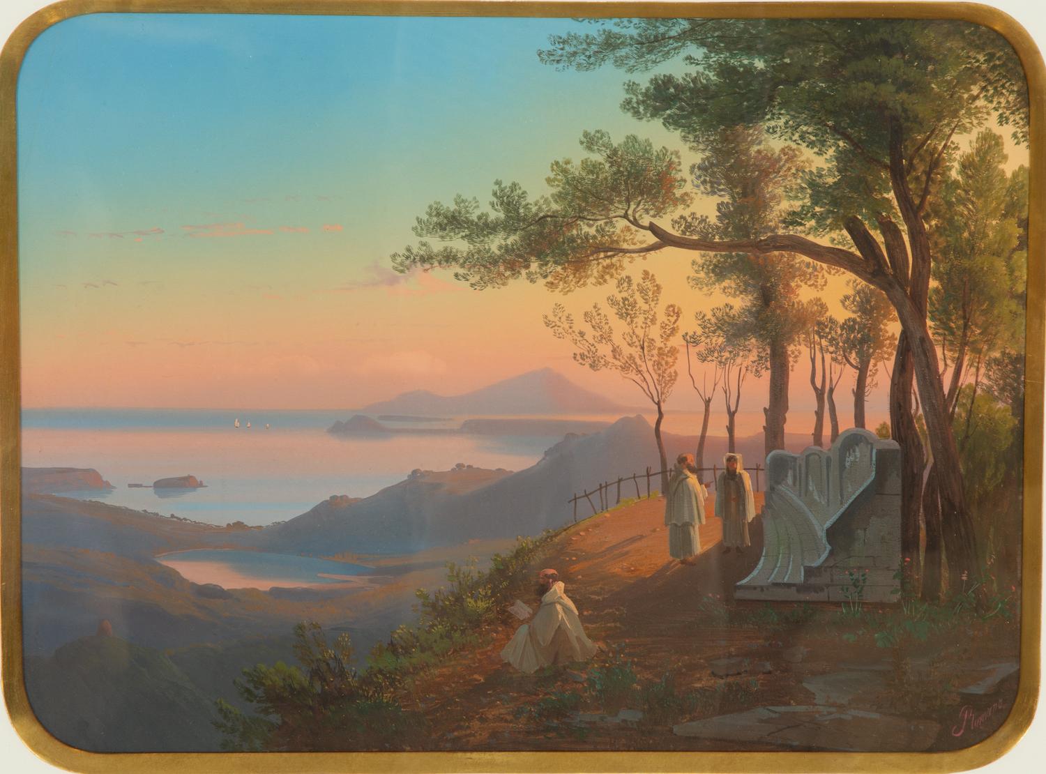 Four Views of Naples and the Roman Campagna