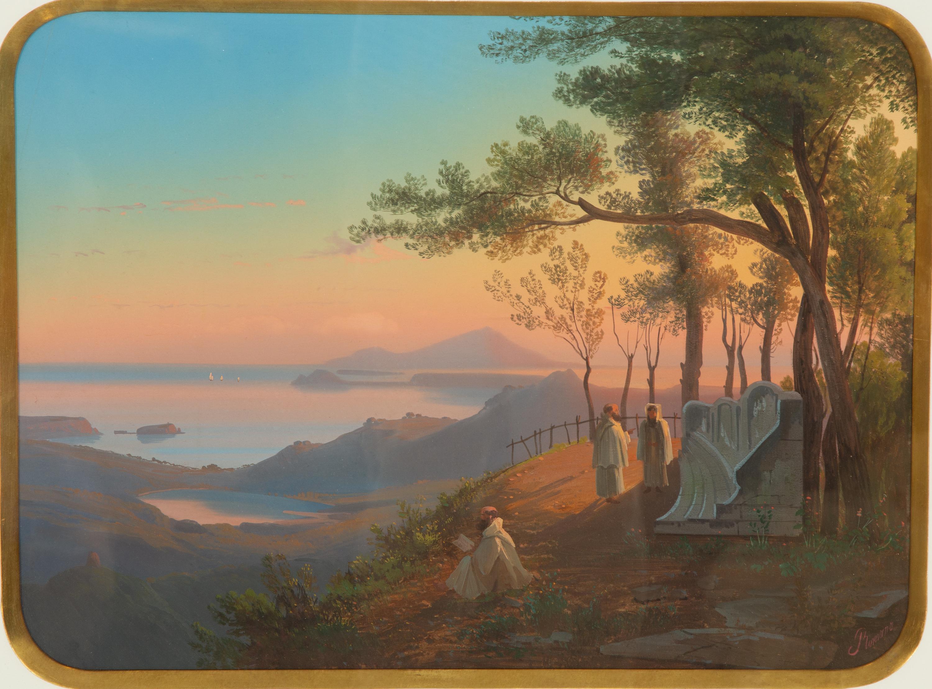 Four Views of Naples and the Roman Campagna