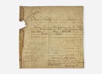 [Philadelphia & Pennsylvania] Penn, William, et al.: Signed Birth Certificate