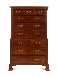 A George III Mahogany Chest-on-Chest