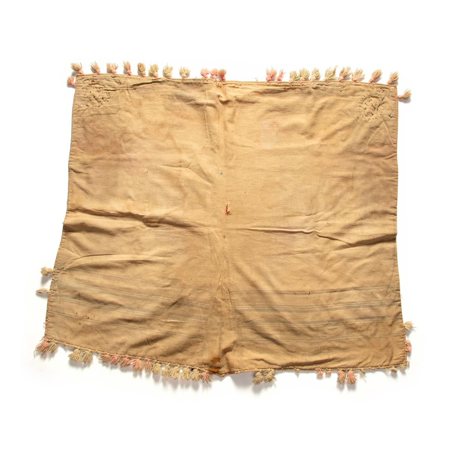 Nez Perce Beaded Wool Saddle Blanket