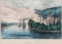 CURRIER & IVES Sight: 9 x 13 inches.