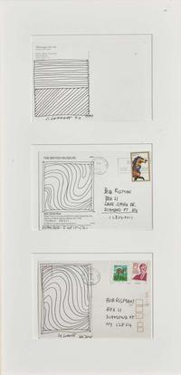 Sol LeWitt (American, 1928-2007) - Three Postcards