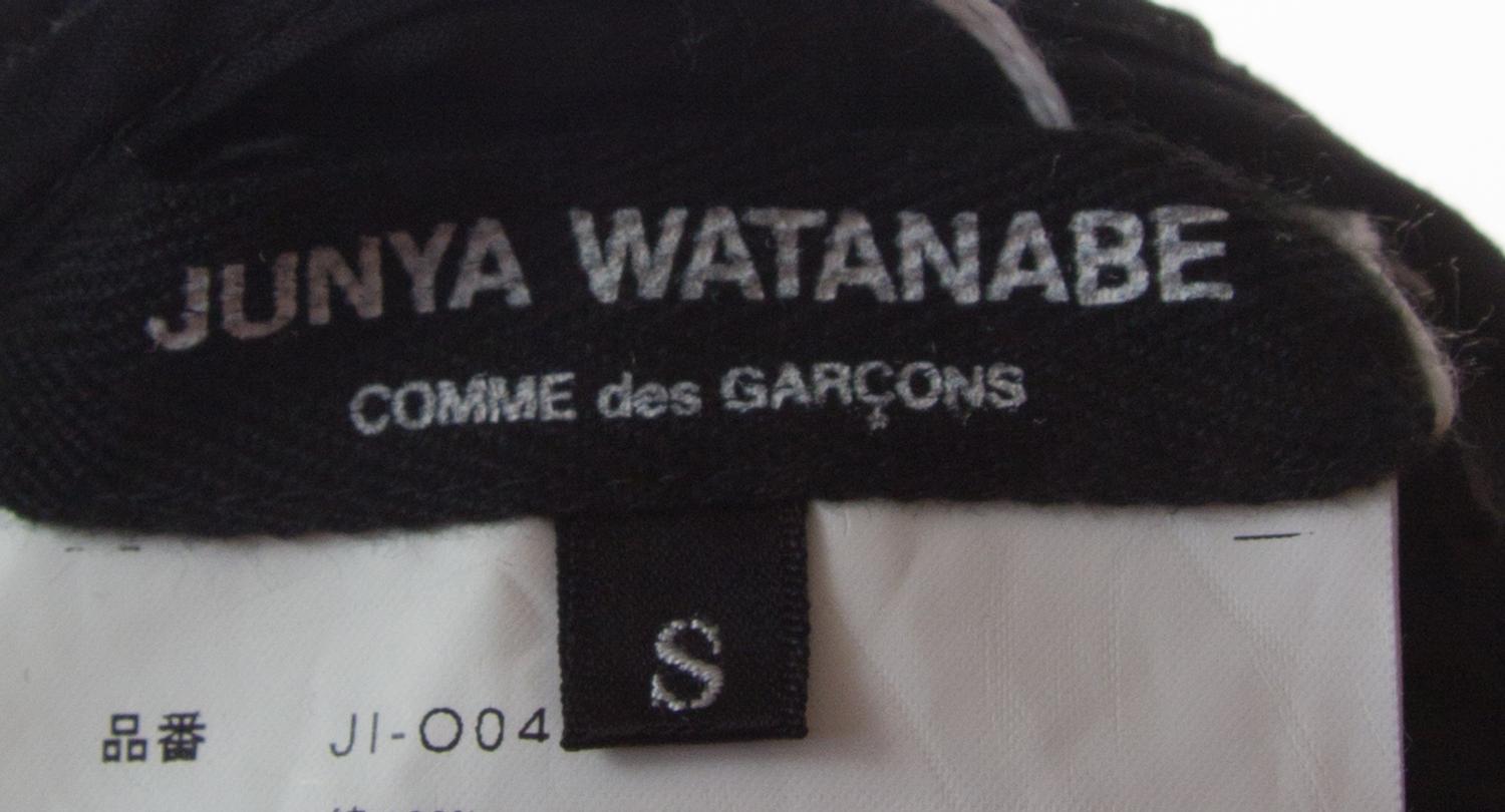 A Junya Wantanabe Black Cotton Parachute Dress, Size S.