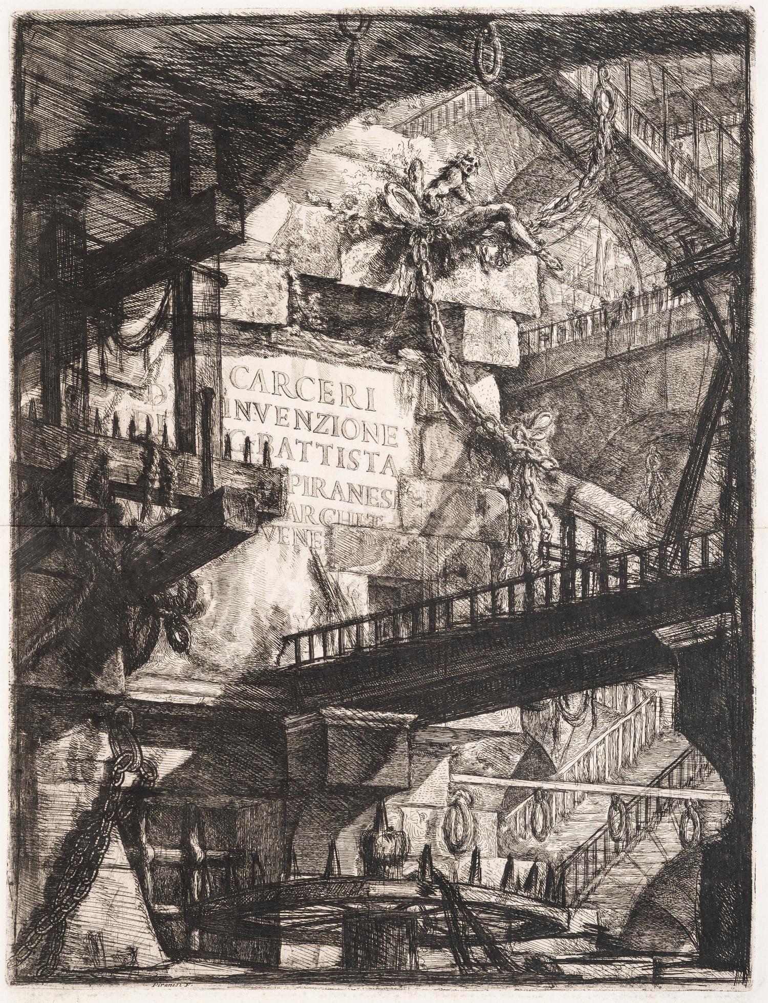 Carceri d'Invenzione (the complete set of 16), 1761