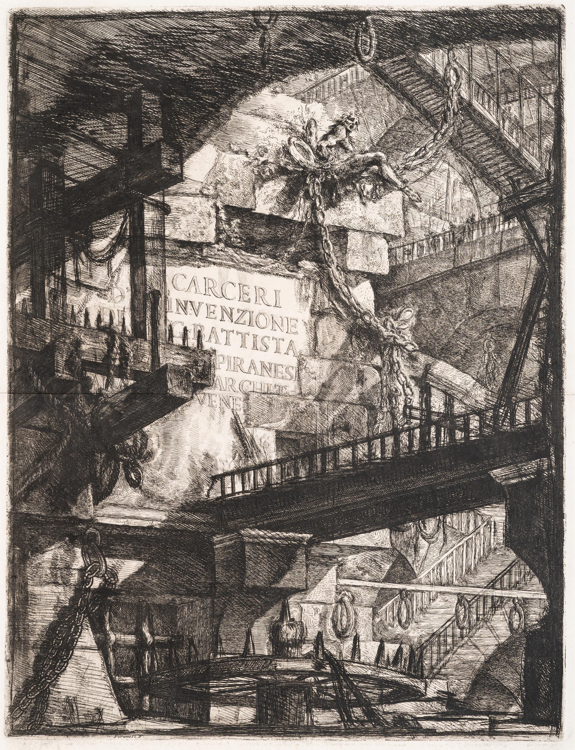 Carceri d'Invenzione (the complete set of 16), 1761