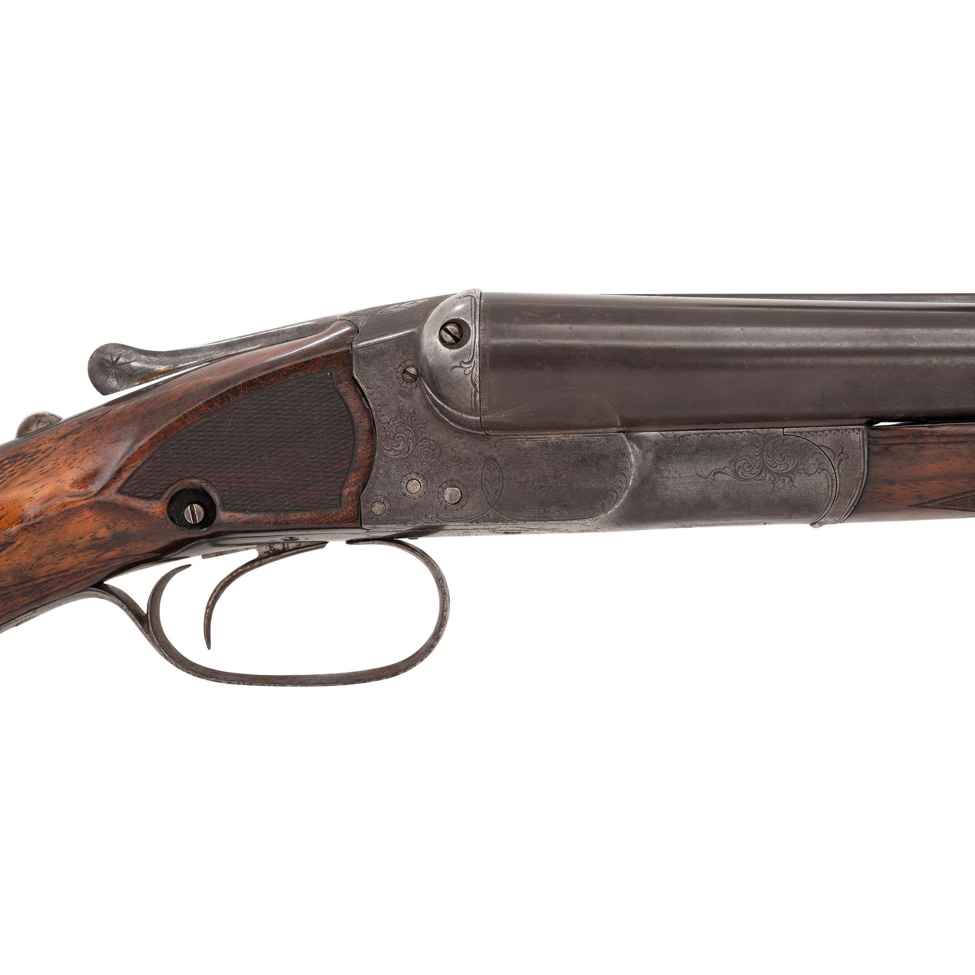 **D.M. Lefever Sons & Co. Crossbolt 12 Gauge Shotgun