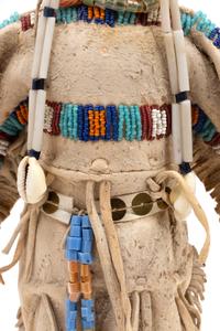 Sioux Beaded Hide Dolls